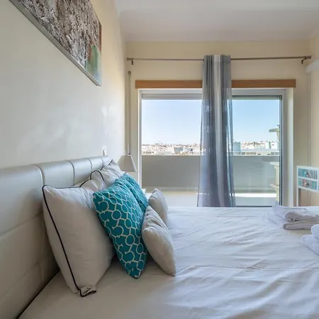 1 Bedroom Large Balcony Oceanview & Bbq In Meia