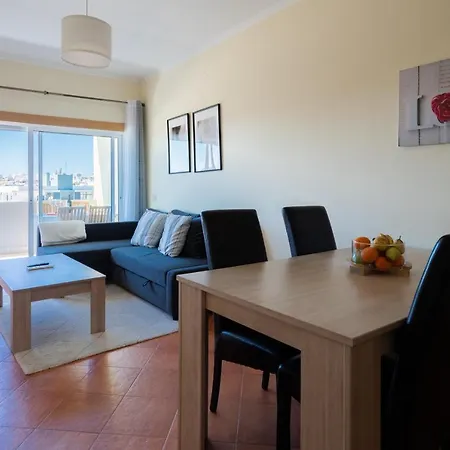 Apartment 1 Bedroom Large Balcony Oceanview & Bbq In Meia Lagos